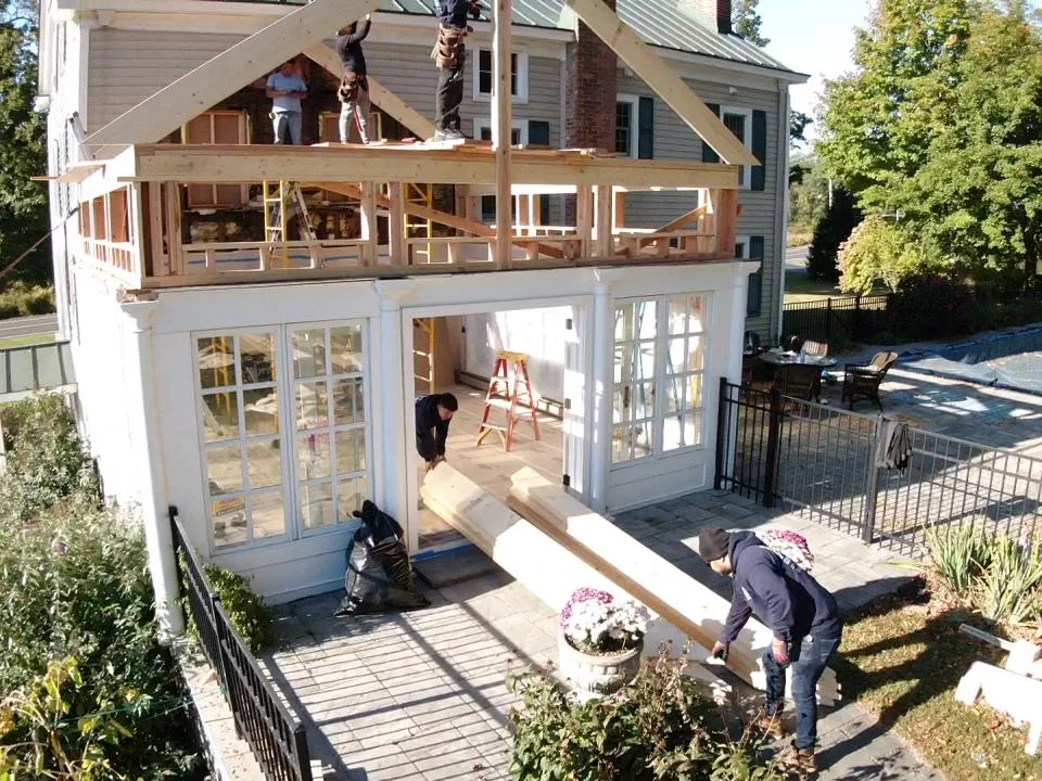 Residential addition construction